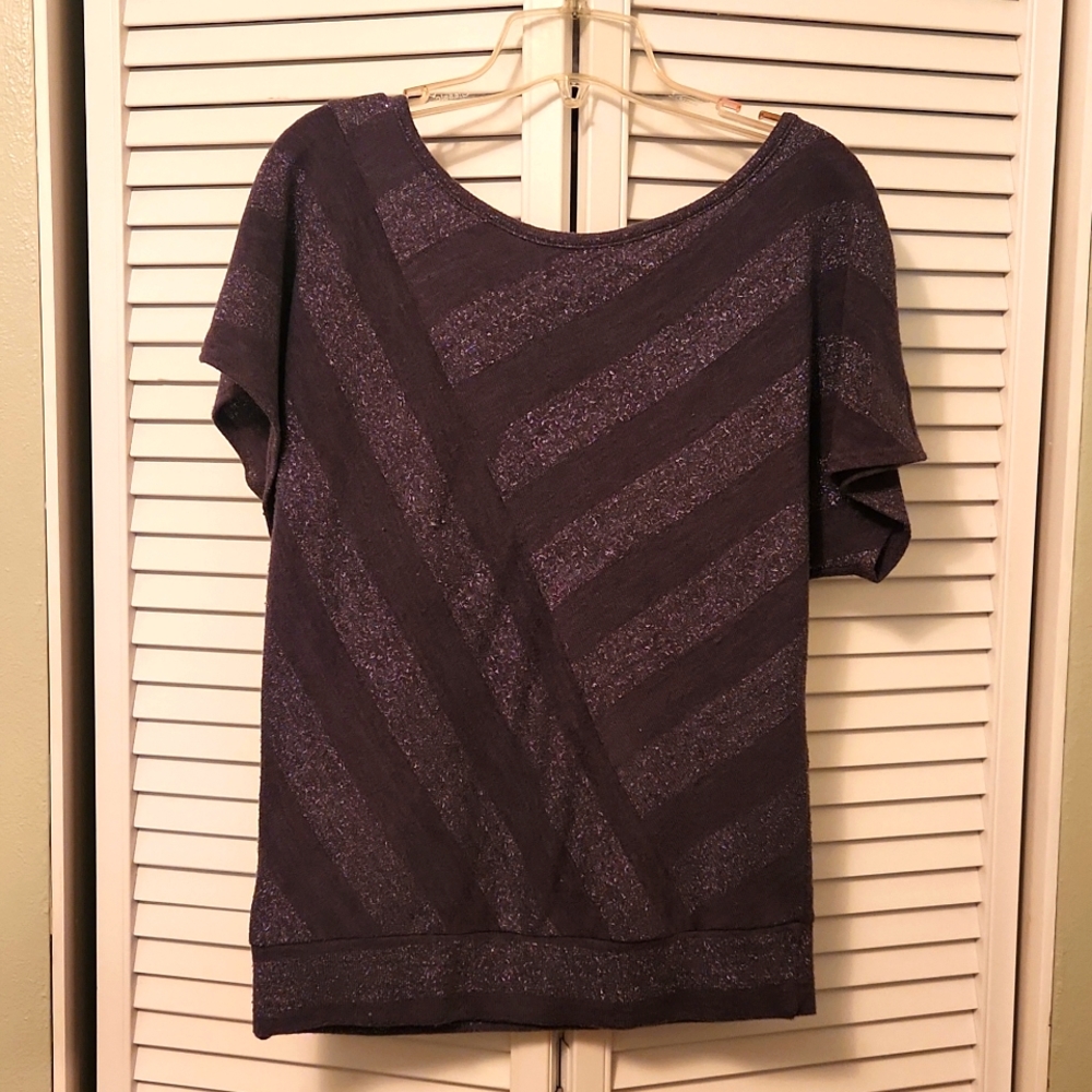 GREY STRIPED SHIRT